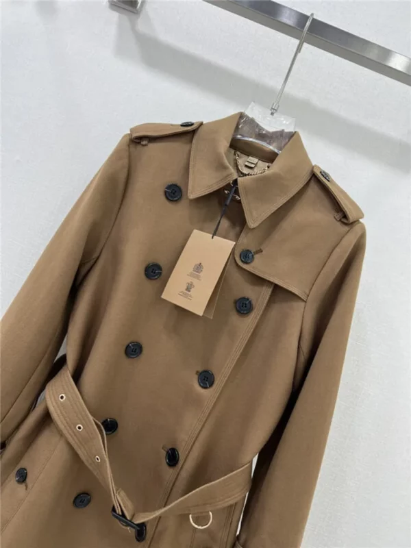 Burberry woolen coat trench coat