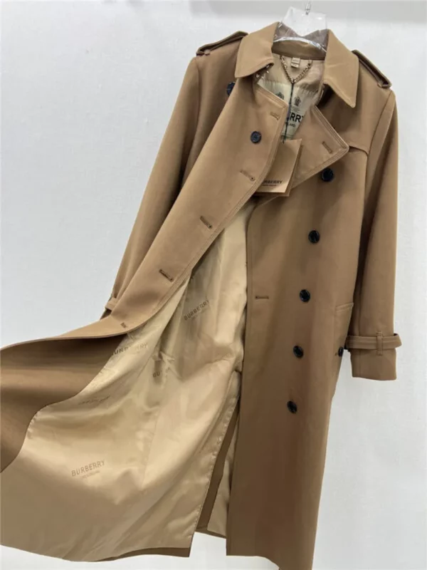 Burberry woolen coat trench coat