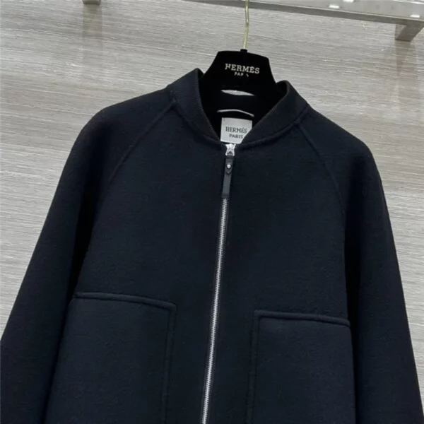 Hermes double faced cashmere flight jacket - fake designer website