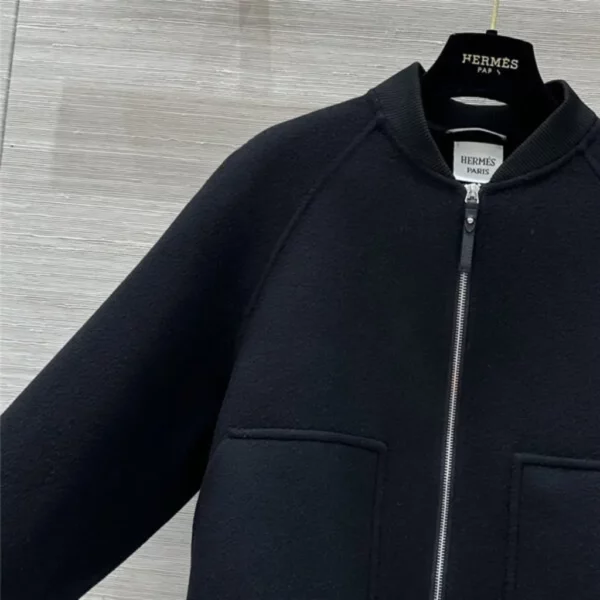 Hermes double faced cashmere flight jacket - fake designer website