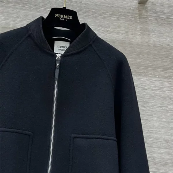 Hermes double faced cashmere flight jacket - fake designer website