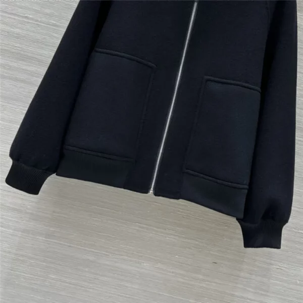 Hermes double faced cashmere flight jacket - fake designer website