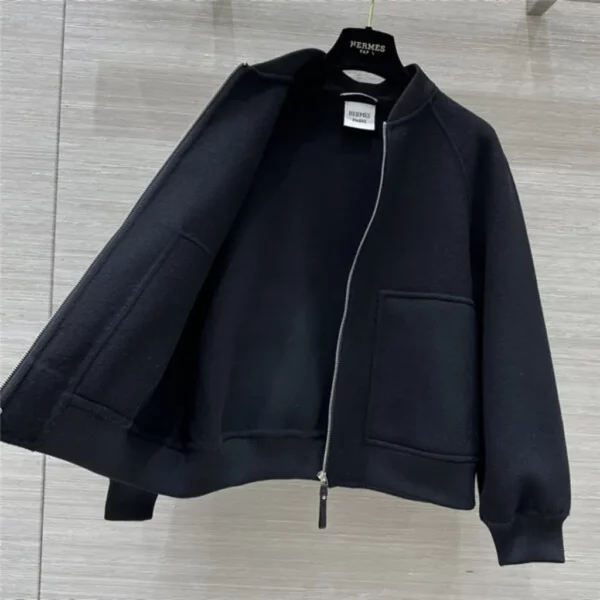 Hermes double faced cashmere flight jacket - fake designer website