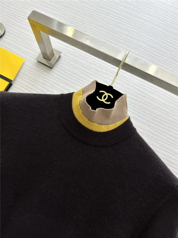 Fendi half turtleneck wool dress - fake designer website