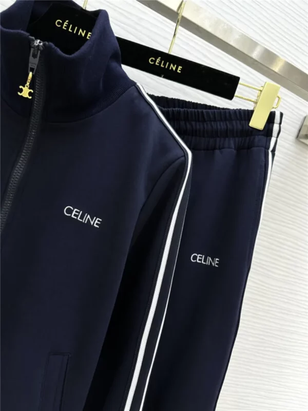 celine stand collar zipper suit - fake designer website