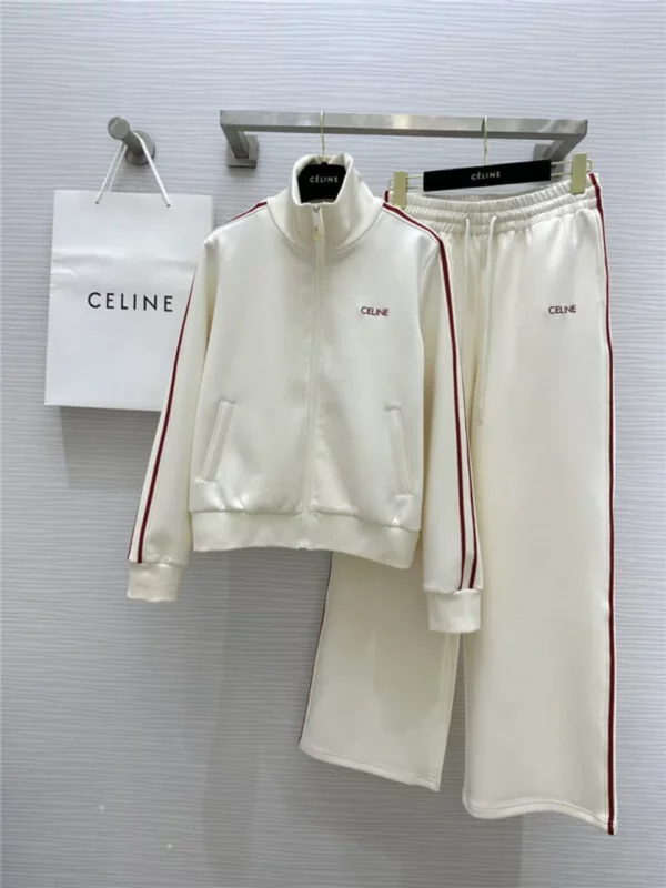 celine stand collar zipper suit - fake designer website