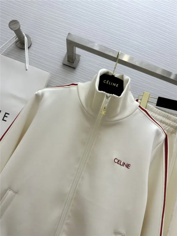 celine stand collar zipper suit - fake designer website