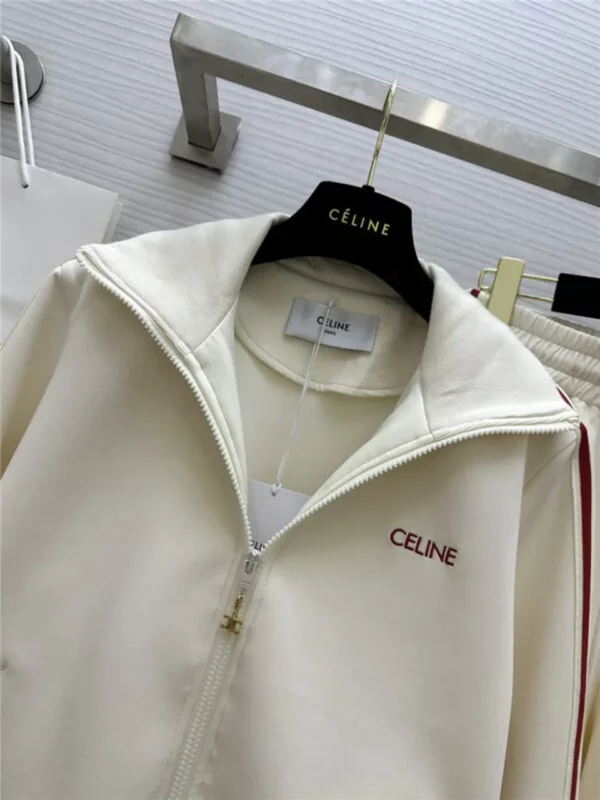 celine stand collar zipper suit - fake designer website