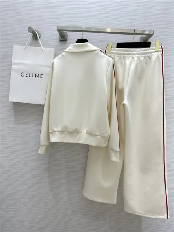 celine stand collar zipper suit - fake designer website