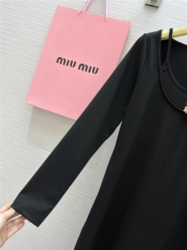 miumiu long sleeve dress - fake designer website