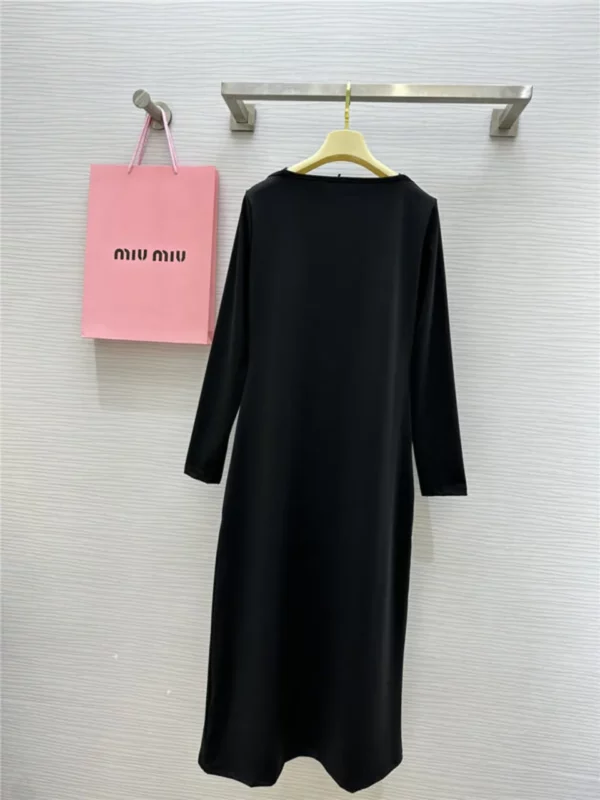 miumiu long sleeve dress - fake designer website