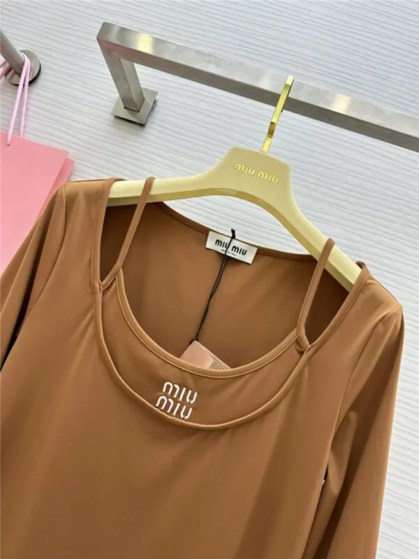 miumiu long sleeve dress - fake designer website