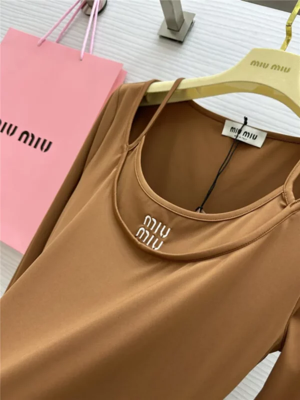 miumiu long sleeve dress - fake designer website