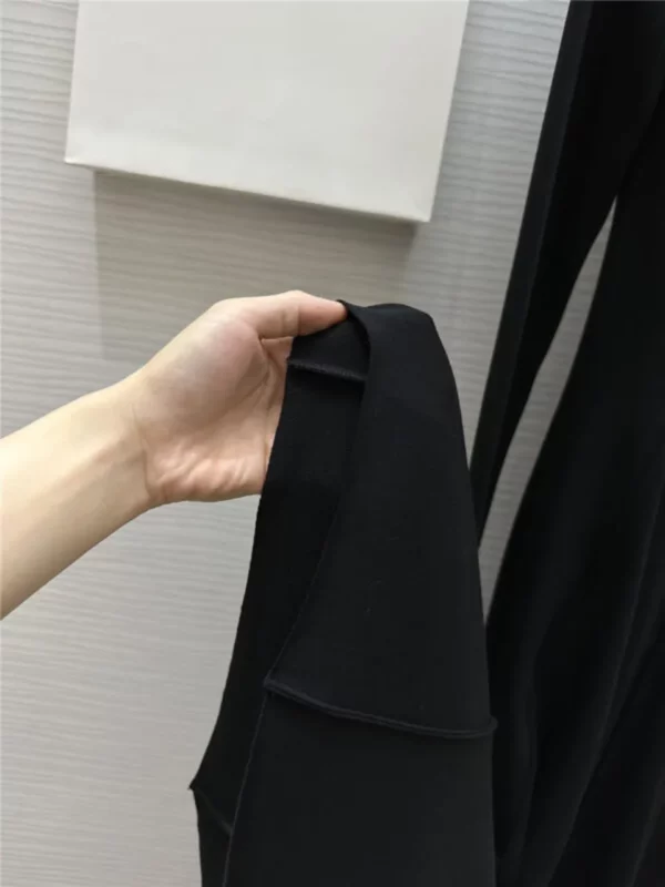 celine long sleeve flared dress - fake designer website