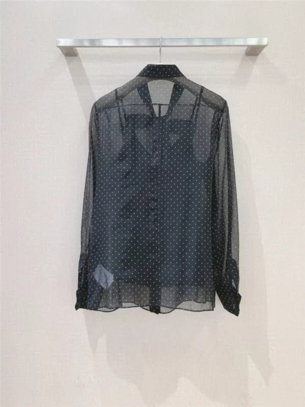 dior polka dot shirt - Replica Dior