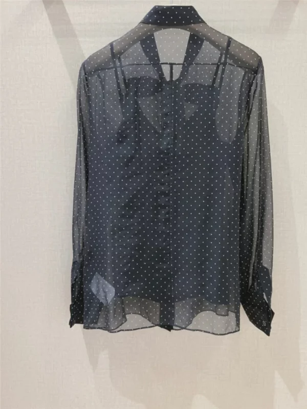 dior polka dot shirt - Replica Dior