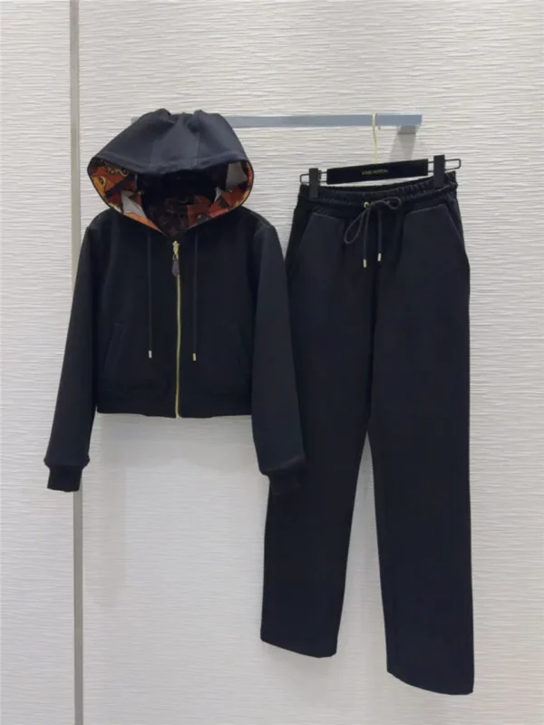 louis vuitton LV sweater jacket + sports trousers set - Replica Louis Vuitton