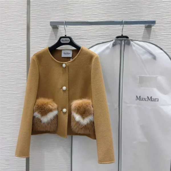 MaxMara double faced cashmere coat - fake designer website