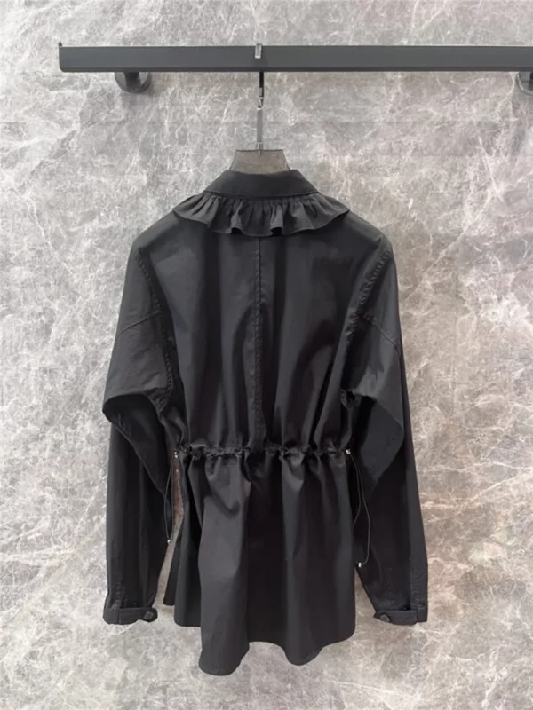 Hermes slim waist zipper shirt jacket - fake designer website