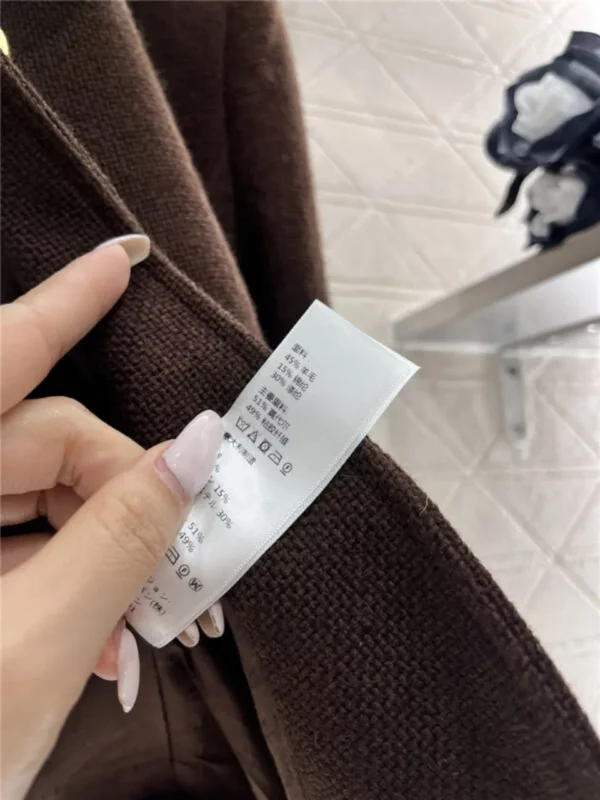 celine lapel tweed jacket