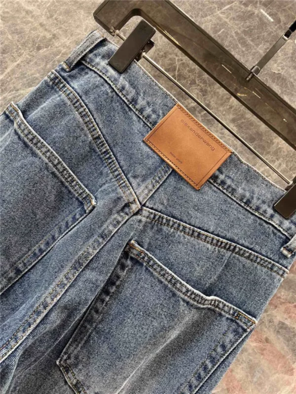 alexander wang straight jeans