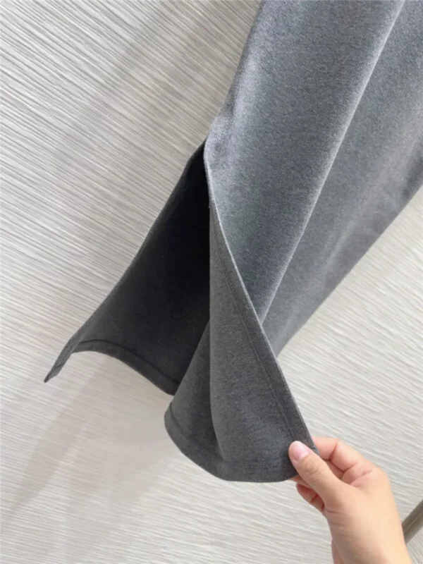 prada zipper long skirt