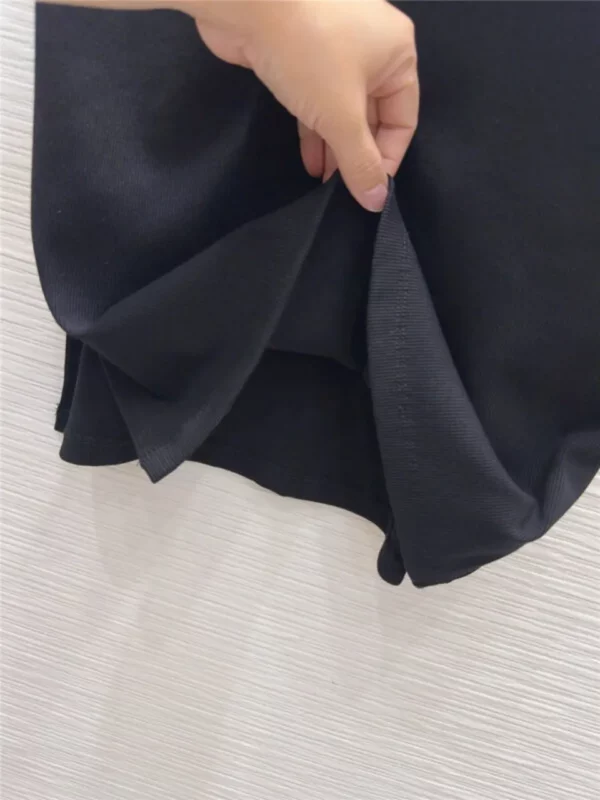 prada zipper long skirt