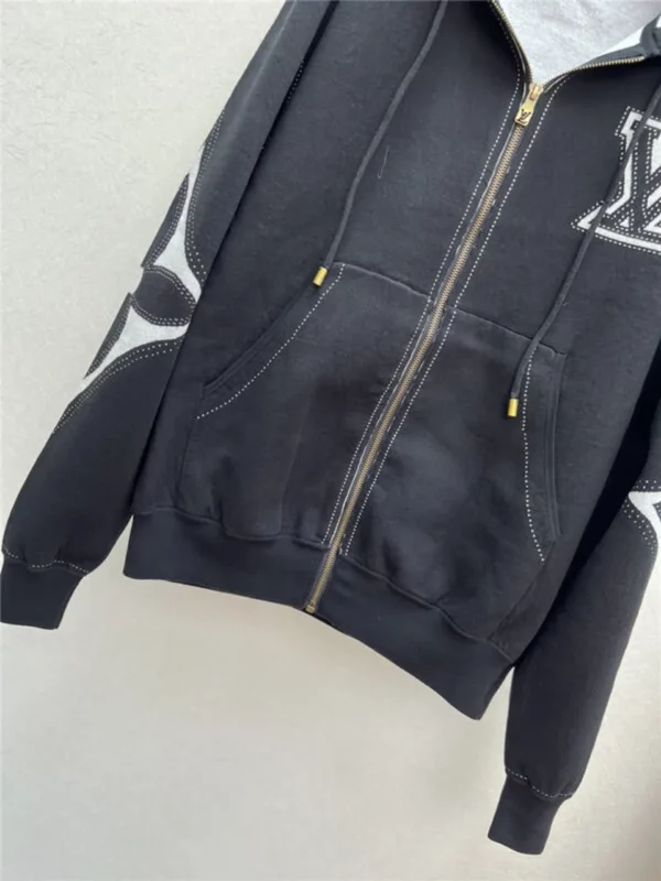 louis vuitton LV zipper sweater jacket - Replica Louis Vuitton