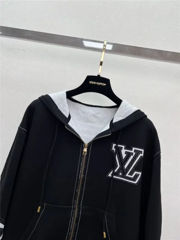 louis vuitton LV zipper sweater jacket - Replica Louis Vuitton