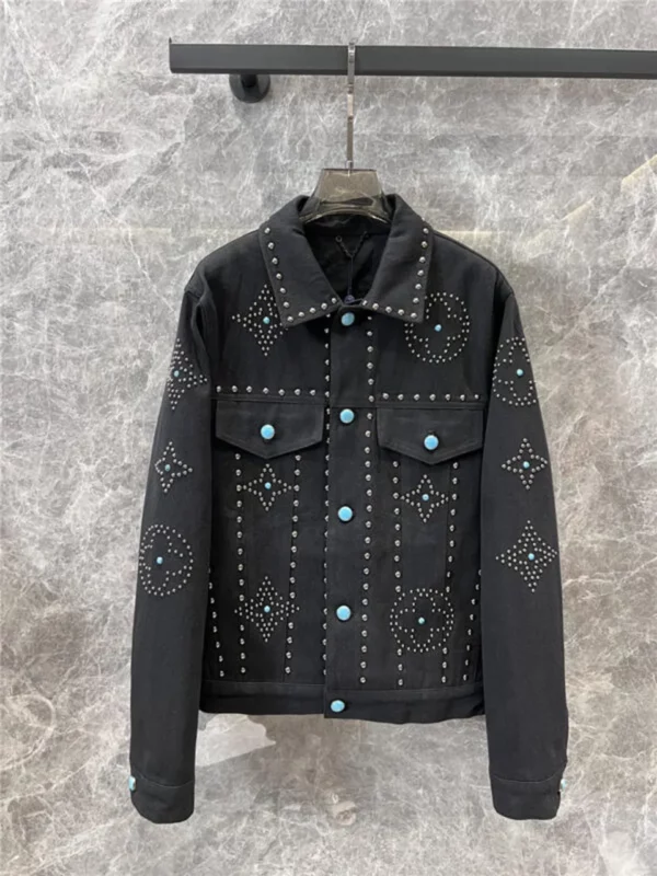 louis vuitton LV denim jacket - Replica Louis Vuitton