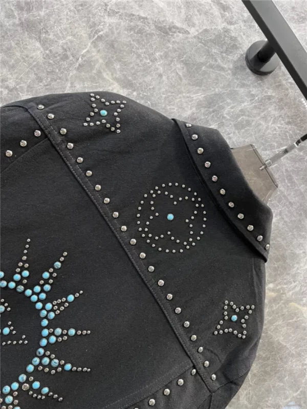 louis vuitton LV denim jacket - Replica Louis Vuitton