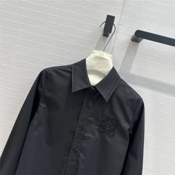 loewe embroidered cropped shirt - high quality reps clothing