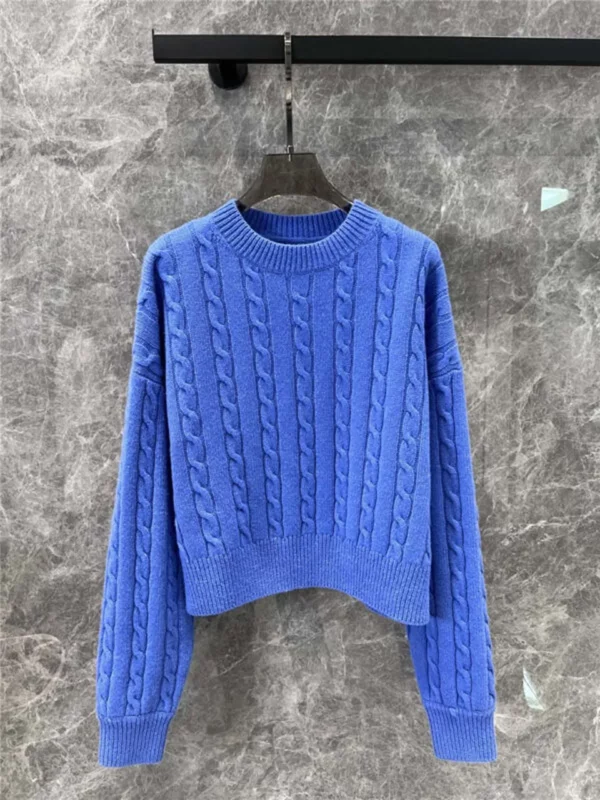 loewe cable knit sweater - high quality reps clothing