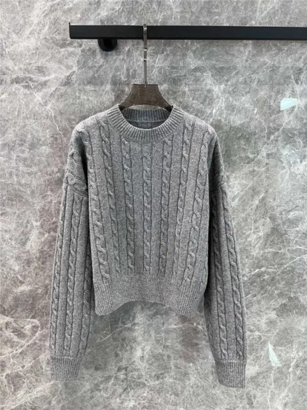 loewe cable knit sweater - high quality reps clothing