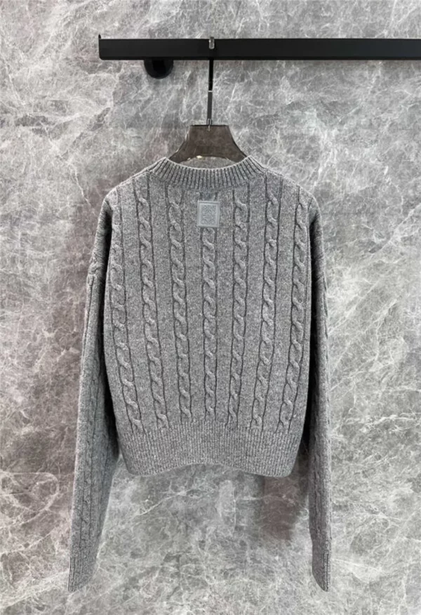 loewe cable knit sweater - high quality reps clothing