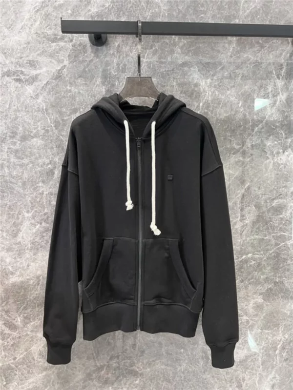 acne studios zip up sweatshirt jacket - high quality reps clothing