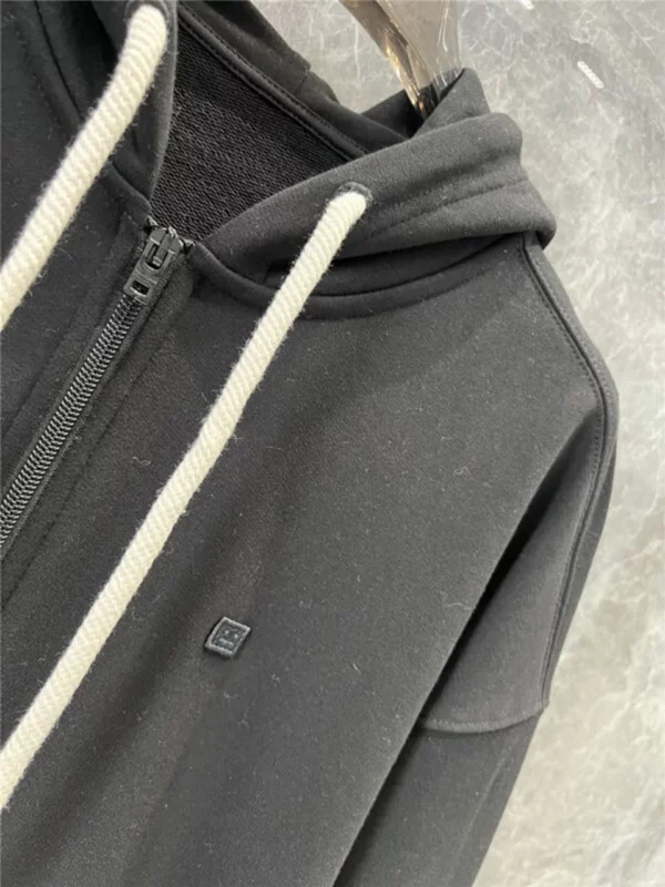 acne studios zip up sweatshirt jacket - high quality reps clothing