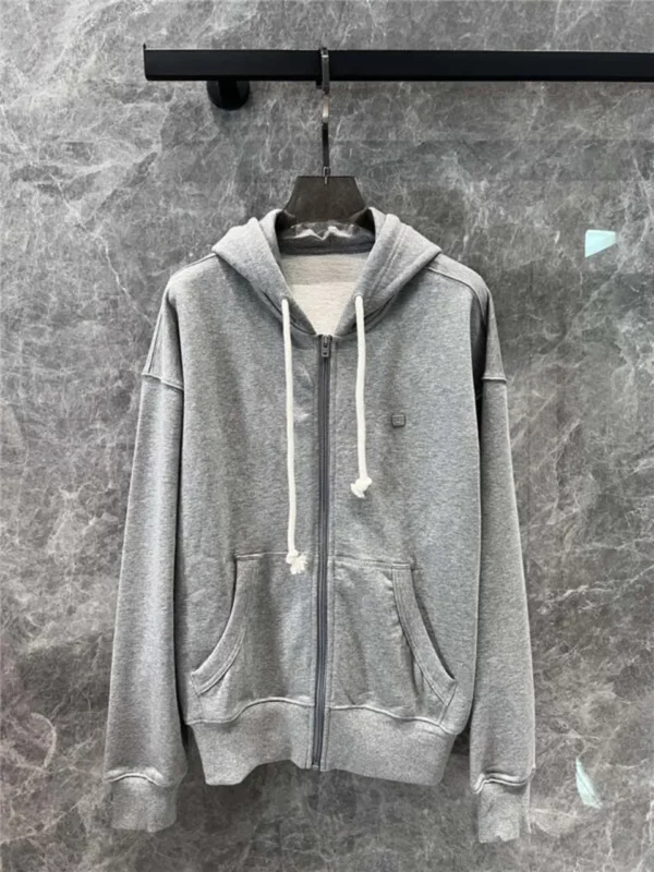 acne studios zip up sweatshirt jacket - high quality reps clothing