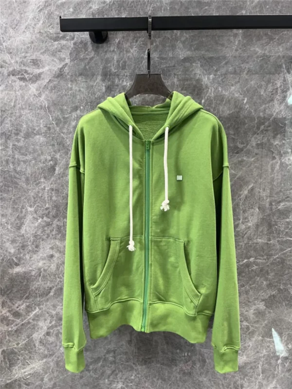 acne studios zip up sweatshirt jacket - high quality reps clothing