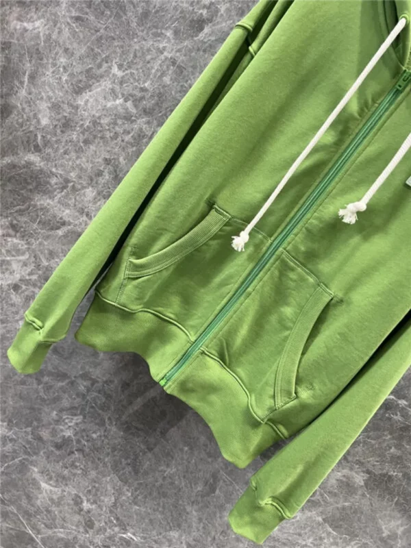 acne studios zip up sweatshirt jacket - high quality reps clothing