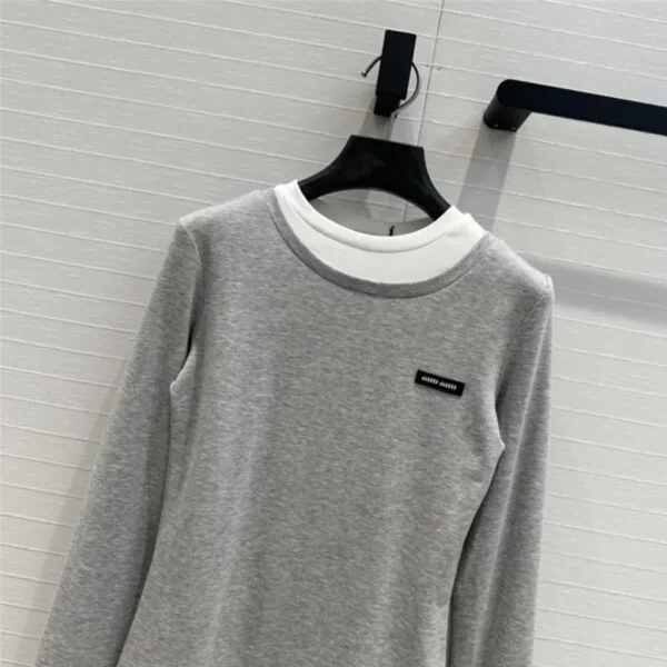 miumiu Basic long sleeved T shirt - high quality reps clothing