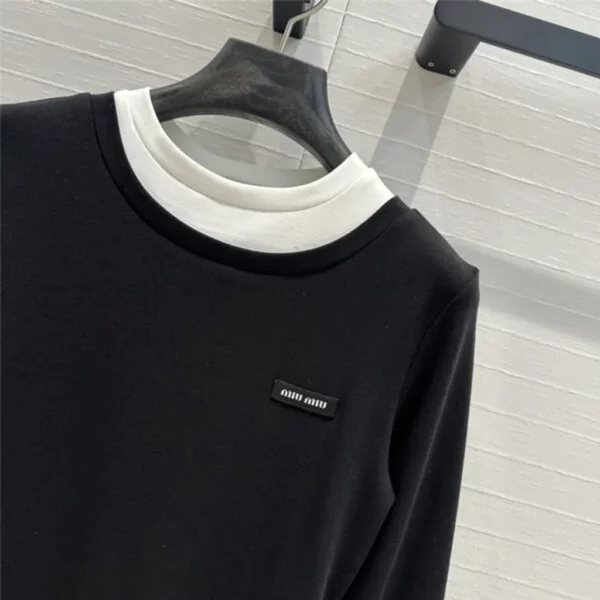 miumiu Basic long sleeved T shirt - high quality reps clothing