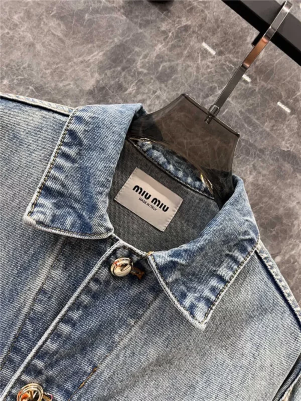 miumiu denim jacket - high quality reps clothing