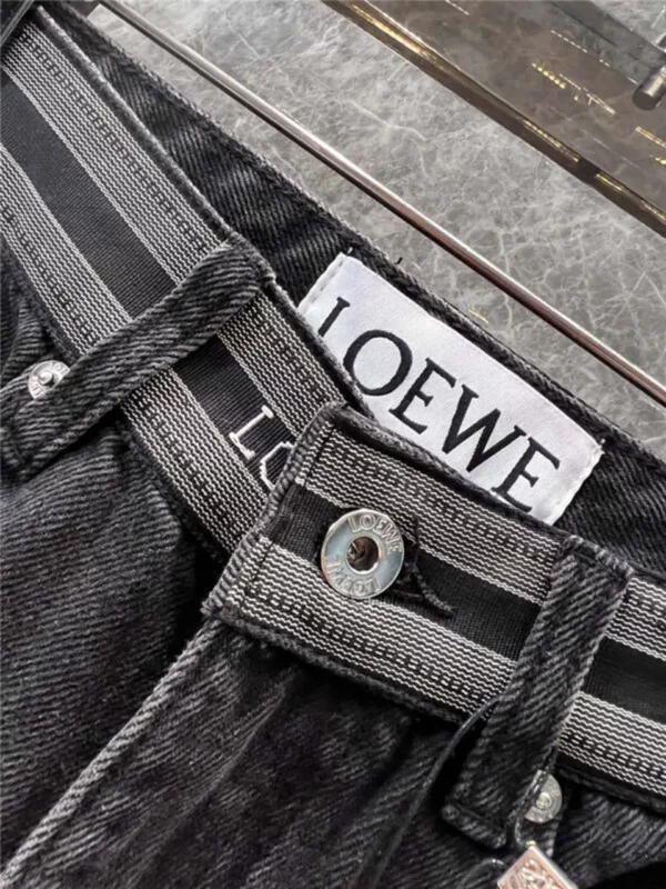 loewe denim trousers - high quality reps clothing