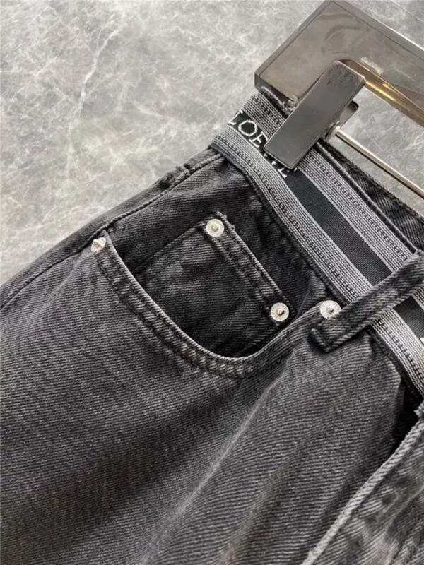 loewe denim trousers - high quality reps clothing