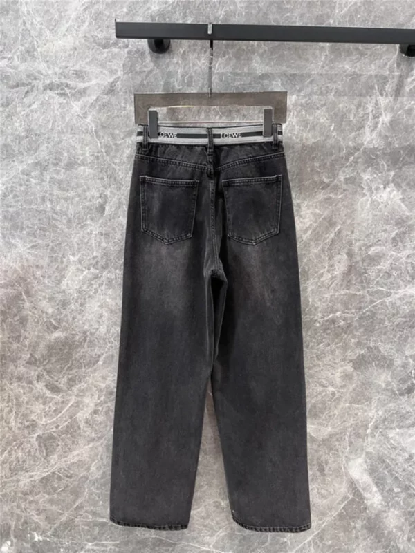 loewe denim trousers - high quality reps clothing