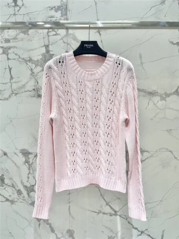 Prada 3D knitted sweater - high quality reps clothing