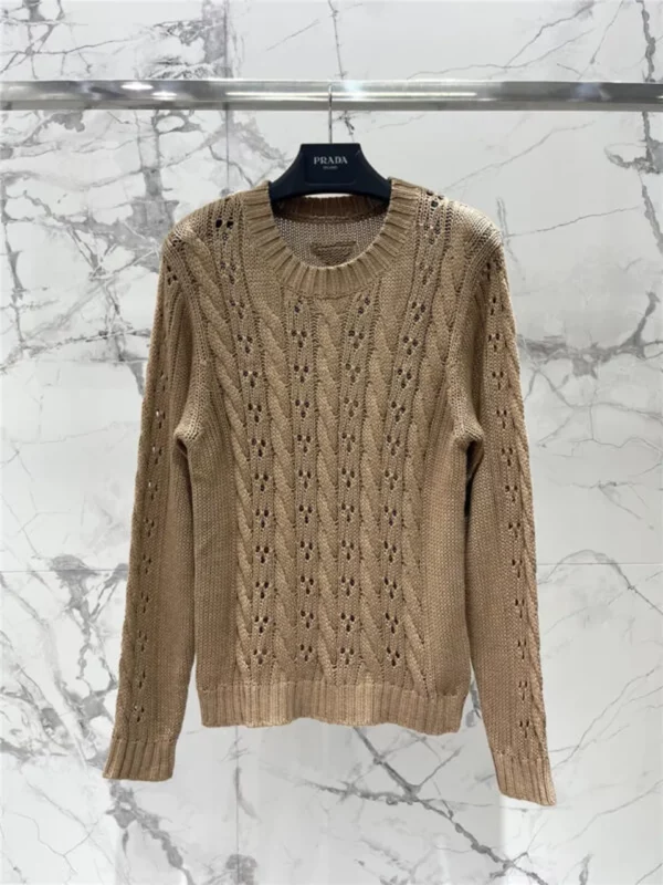 Prada 3D knitted sweater - high quality reps clothing