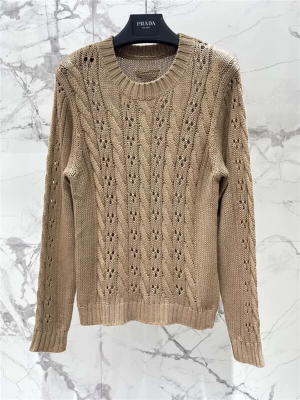 Prada 3D knitted sweater - high quality reps clothing