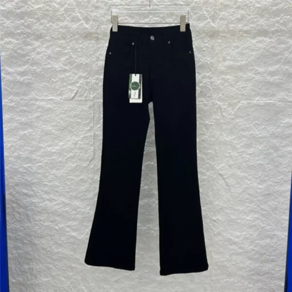 miumiu bell bottom pants - high quality reps clothing